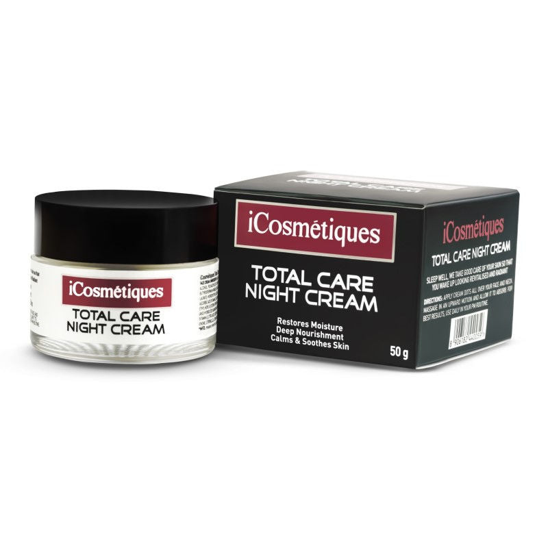 Night Cream - Vitamins B3, C, E, Deep Hydration & Glow, Mineral Oil & Silicone-Free