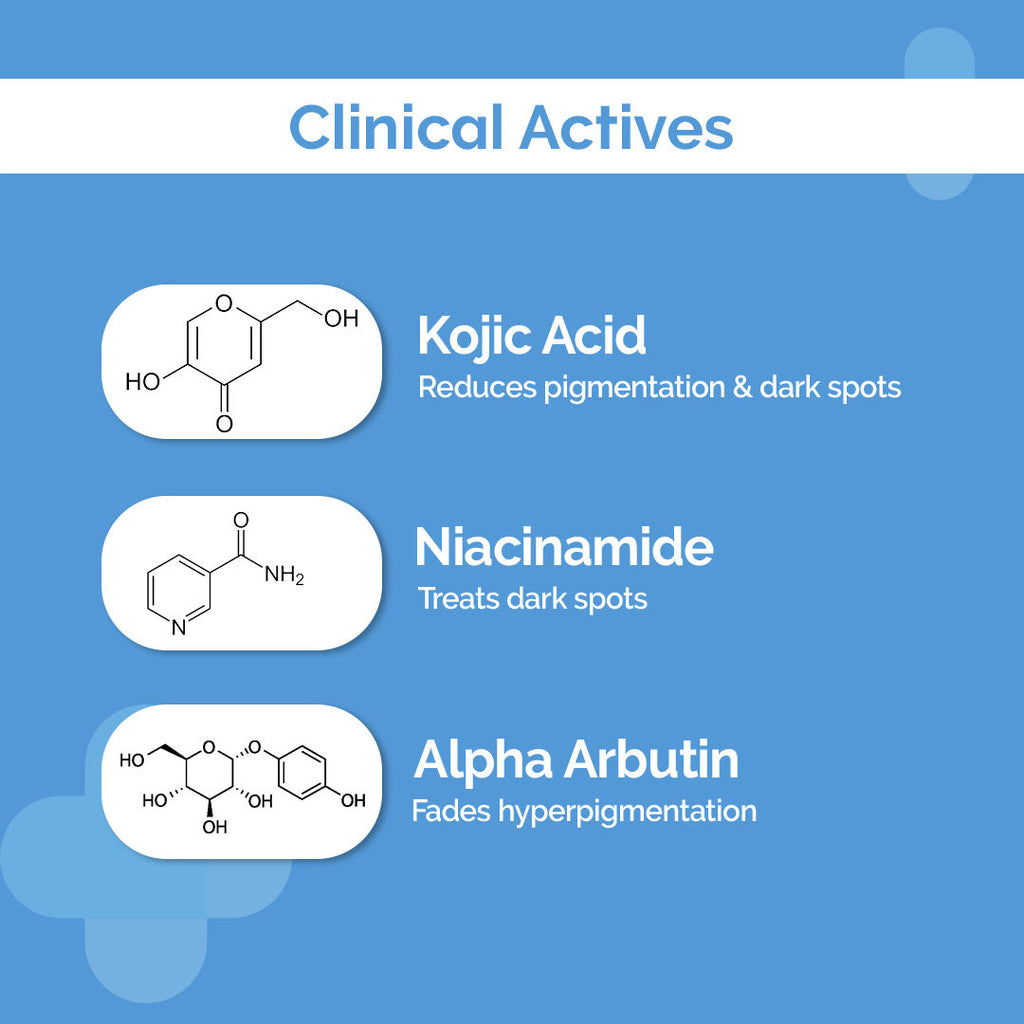 1% Kojic Acid Face Wash with Niacinamide For Dark Spots & Pigmentation