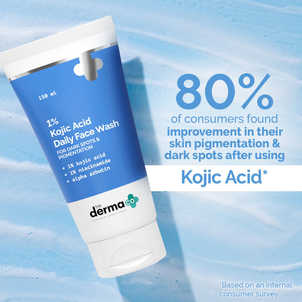 1% Kojic Acid Face Wash with Niacinamide For Dark Spots & Pigmentation
