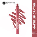 Pout It Out Long Lasting & Matte Finish Lip Crayon Lipstick