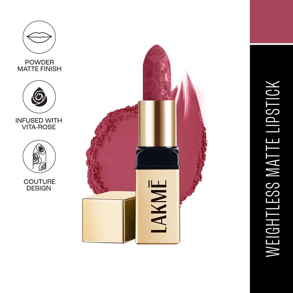 Rouge Bloom Powder Matte Lipstick - Pink Poppy 202