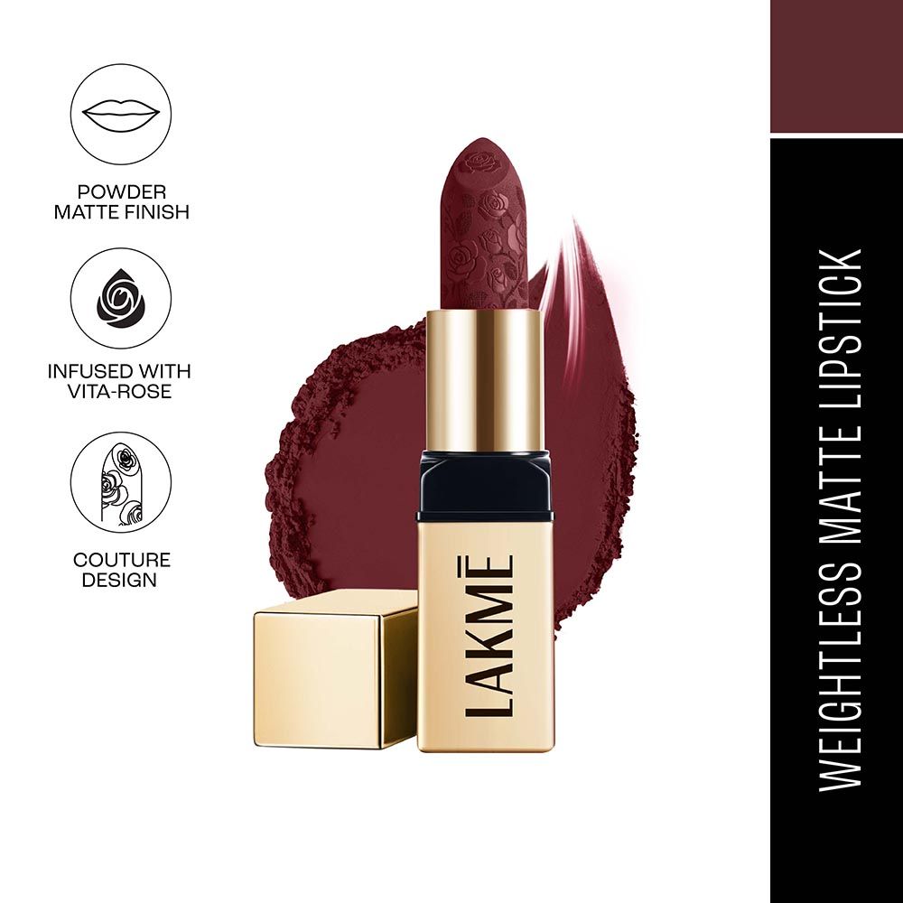 Rouge Bloom Powder Matte Lipstick - Plum Garden-208