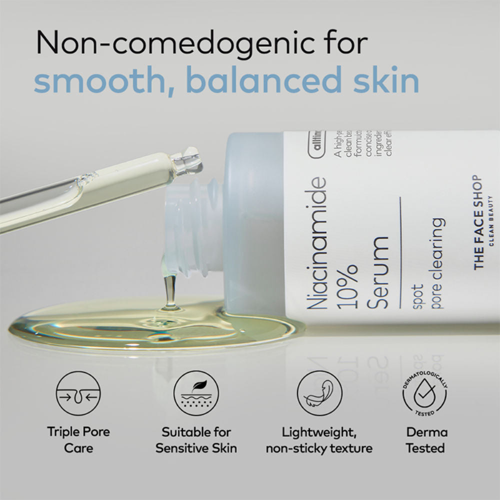 Alltimate Niacinamide 10% Korean Serum - Reduces Oil & Minimizes Pores, for Oily Skin