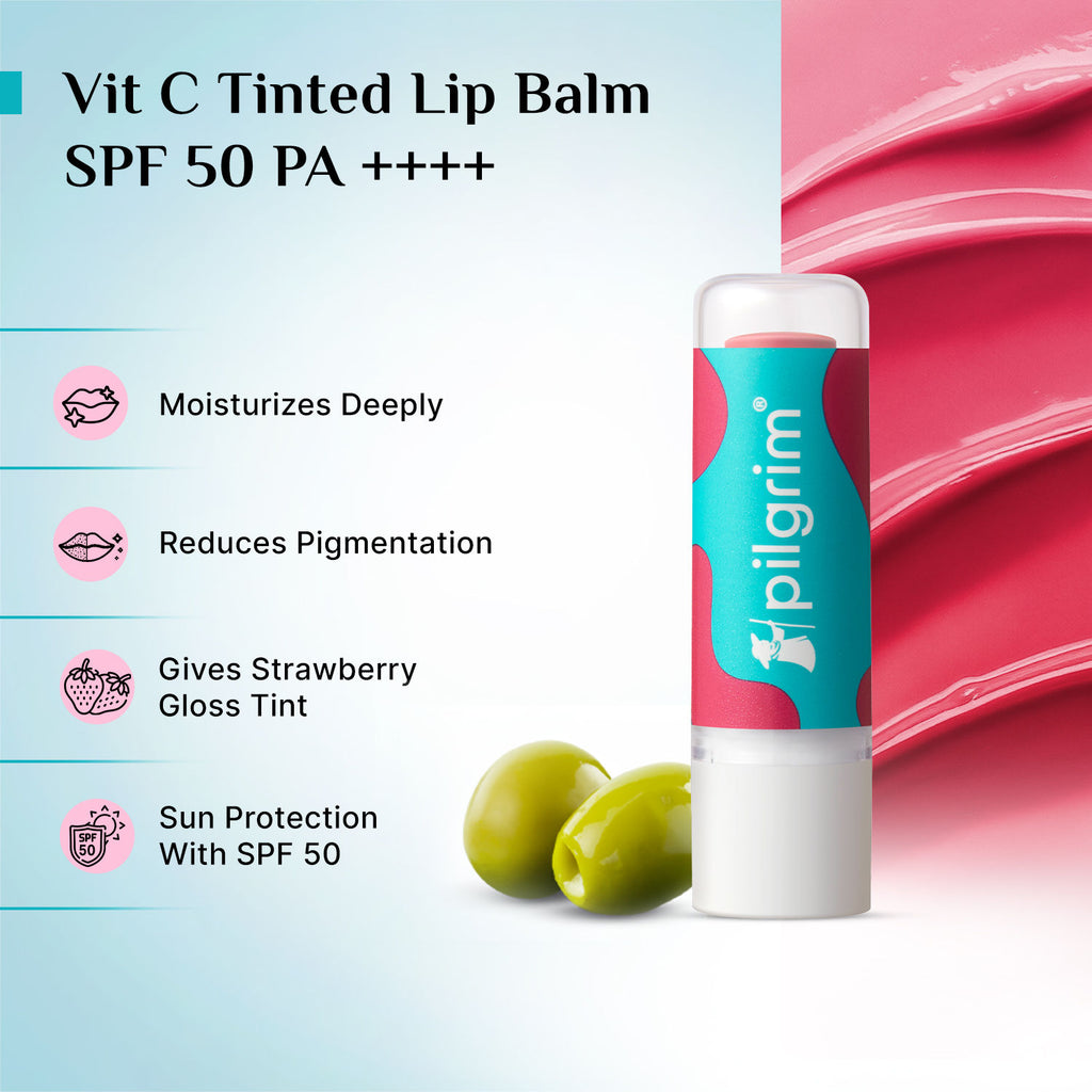Vitamin C Moisture Rich Tinted Lip Balm SPF 50