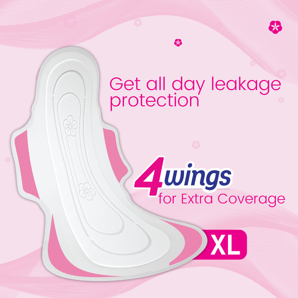 Ultra Thinz 30 Sanitary Pads Soft &Thin Pads Double Feathers for Extra Coverage