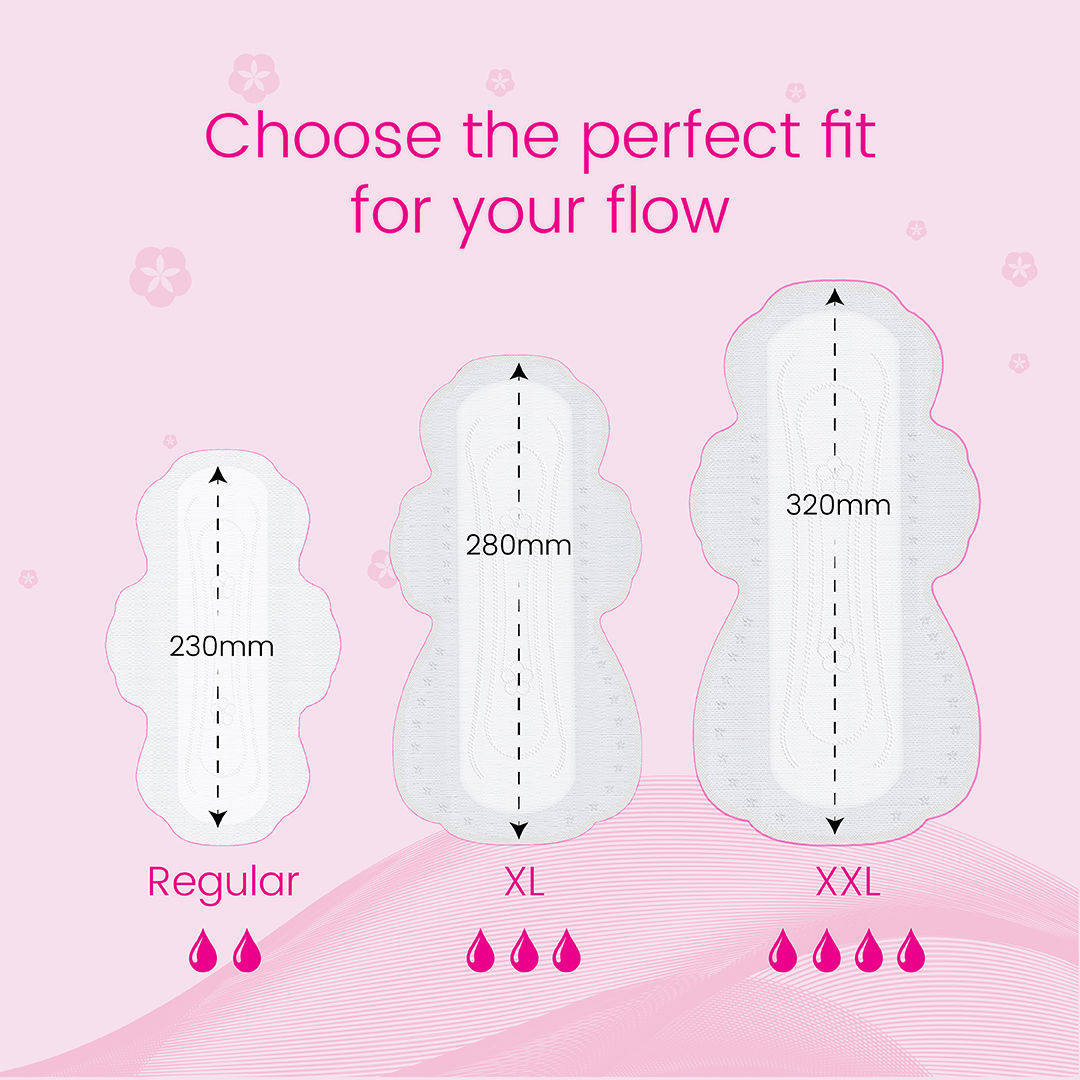 Ultra Thinz 30 Sanitary Pads Soft &Thin Pads Double Feathers for Extra Coverage