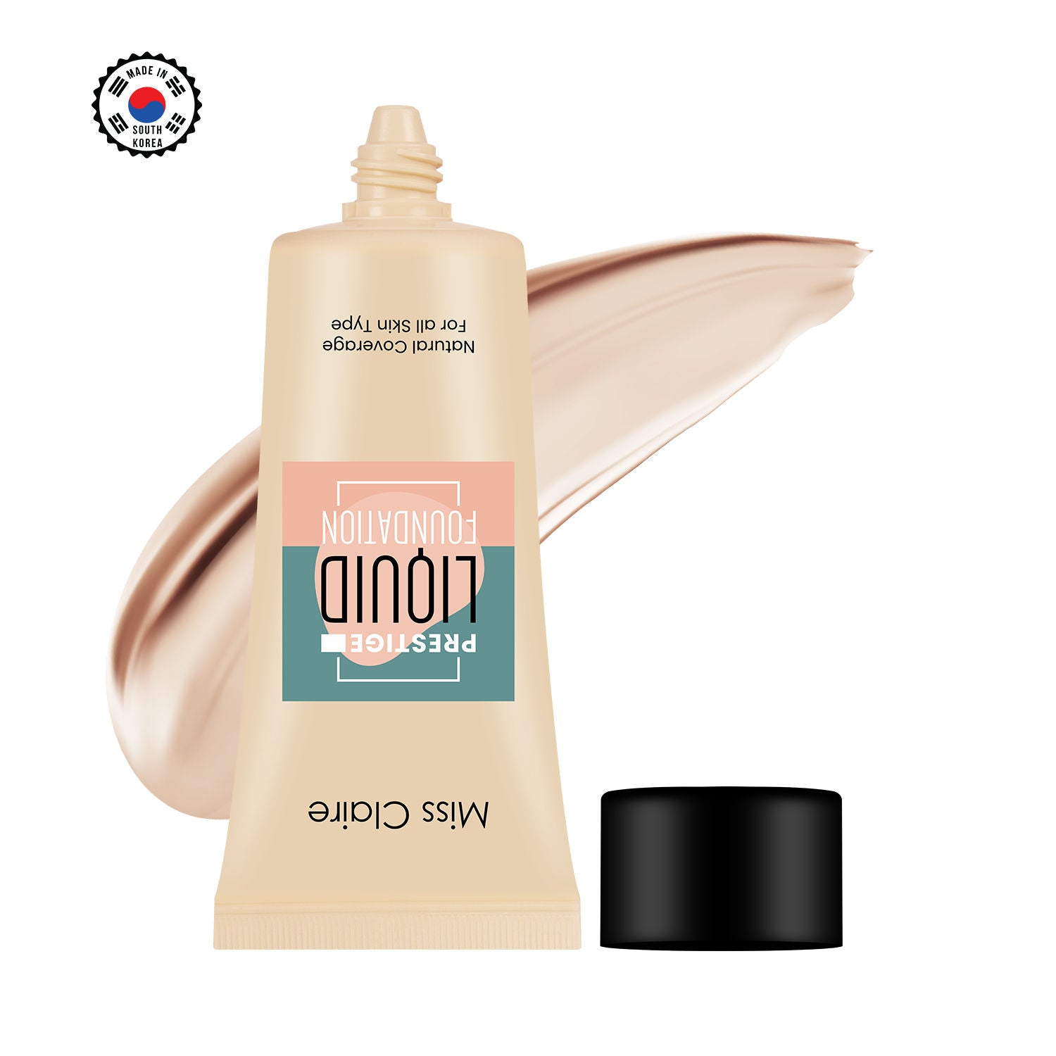 Prestige Liquid Foundation Natural Coverage - 23 Beige