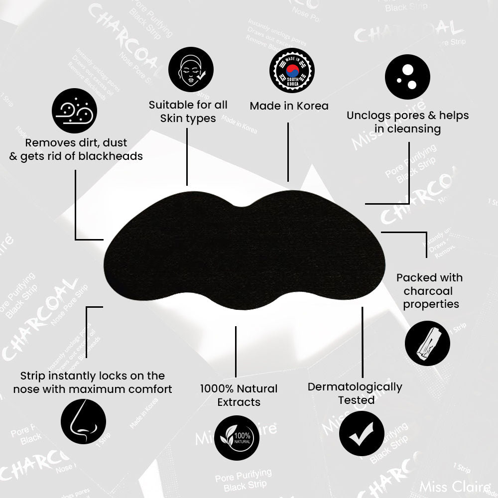 Charcoal Nose Strip