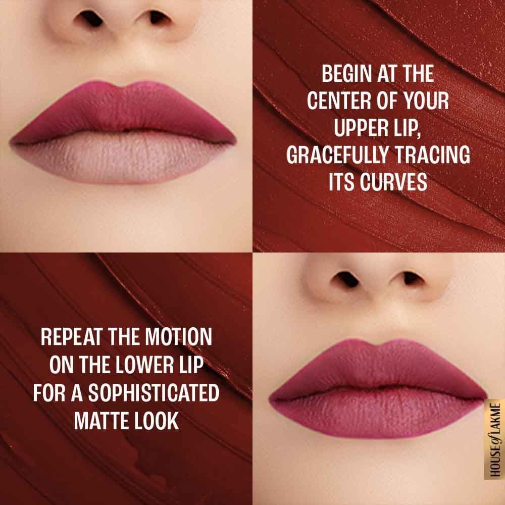 Forever Matte Lipstick, Made With French Rose Oil Extracts