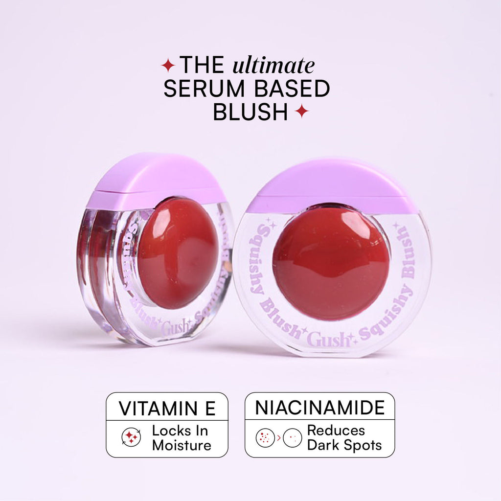 Squishy Blush With Niacinamide Lightweight
