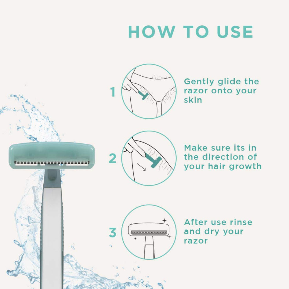 Reusable Bikini Line Trimming Razor For Painless And Rash-Free Hair Removal