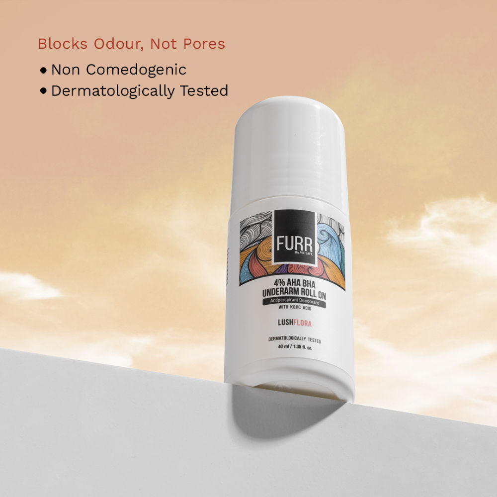 4% AHA BHA Underarm Roll On with Kojic Acid