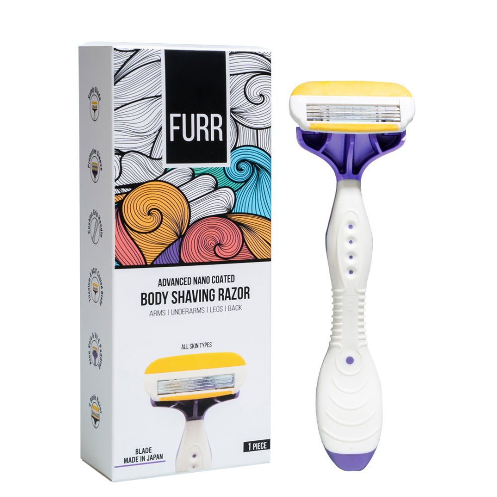Body Shaving Razor with Aloe Vera & Vitamin E Padding Count 1