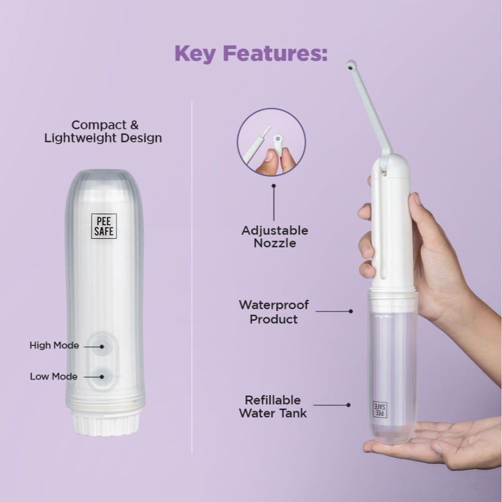 Portable Jet Spray Light Weight Adjustable Flow