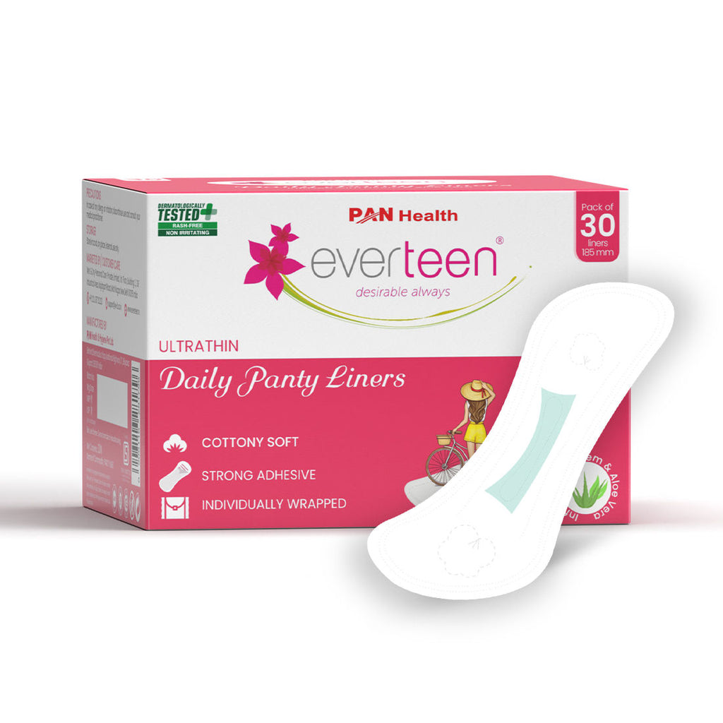 Daily Panty Liners Infused With Neem Aloe Vera, Odor Control