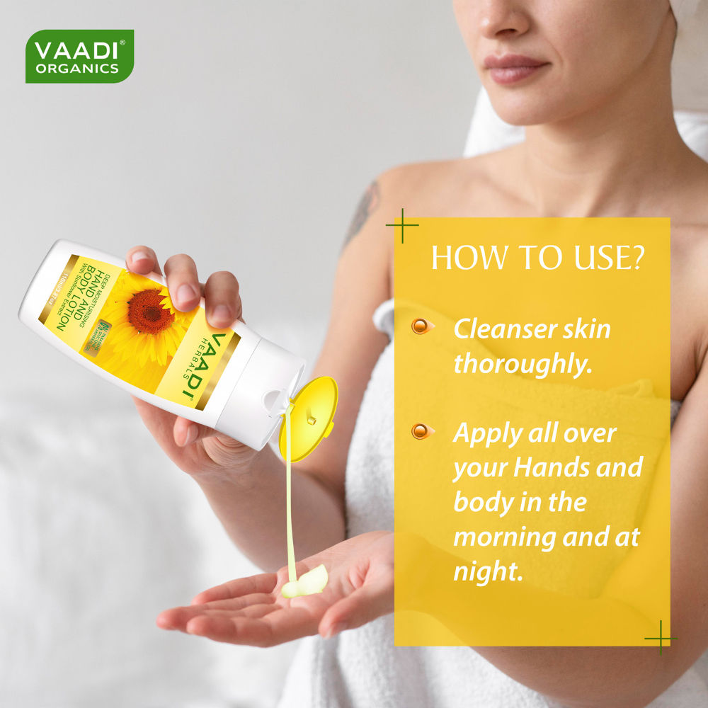 Hand & Body Lotion With Sunflower Extract