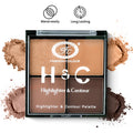 H & C Highlighter & Contour Palette Radiant Glow