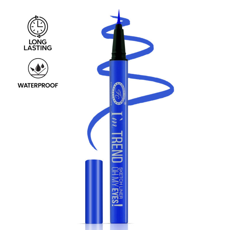 I'M Trend Sketch Eyes Liner - Azure Blue