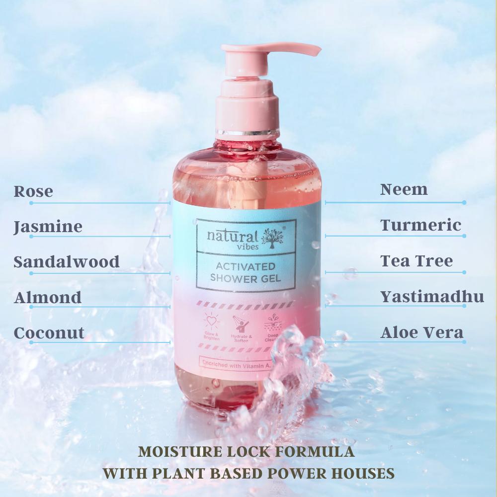 Activated Shower Gel Body Wash
