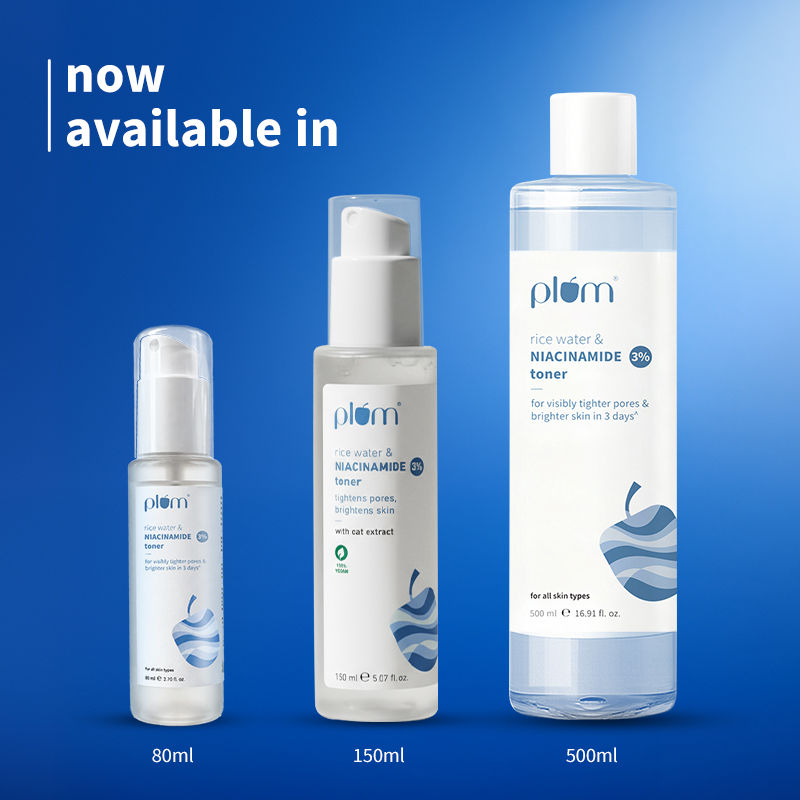 3% Niacinamide Alcohol-Free Toner With Rice Water