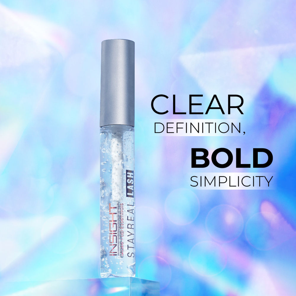 Stay Real Transparent 2 In 1 Brow & Lash Mascara,Sweatproof Long Wear Formula - Transparent