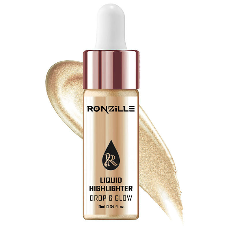 Smooth Shine Liquid Illuminator Face Highlighter 3D Glow - Golden