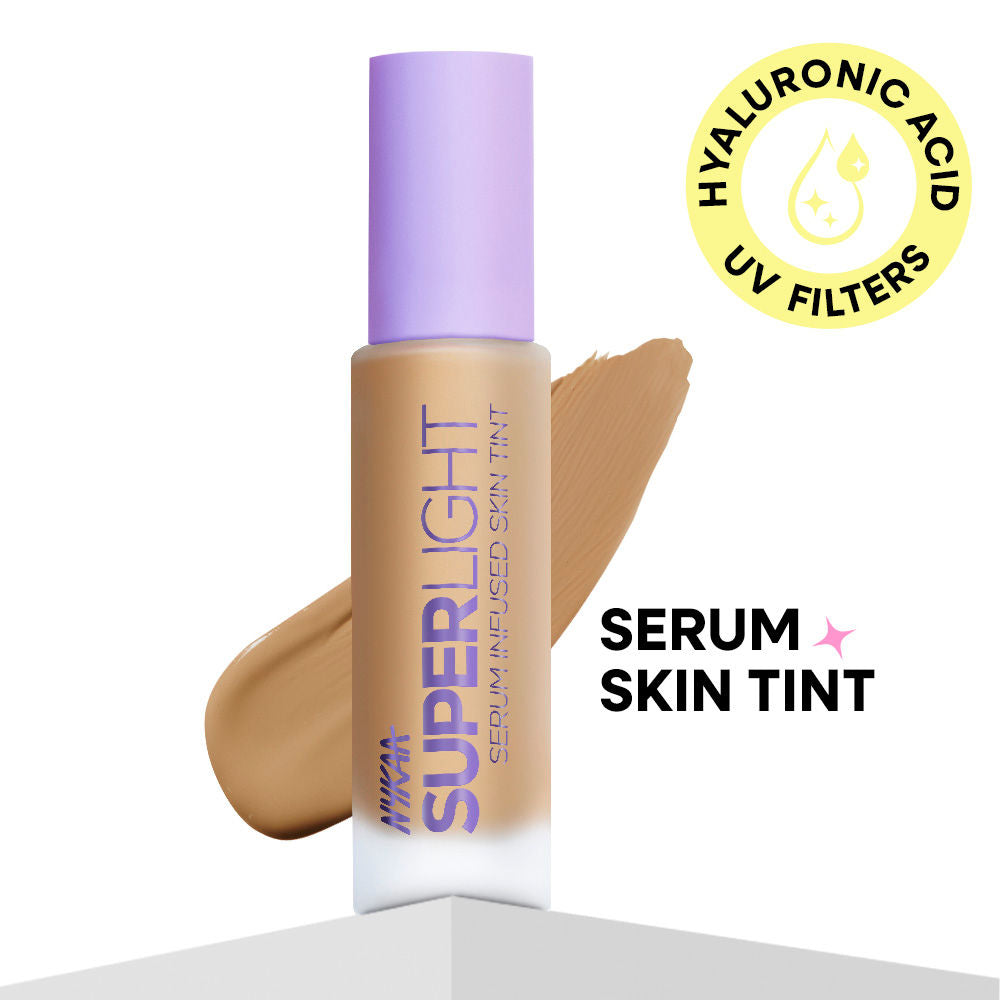 Nykaa Superlight Serum Matte Filter Finish Skin Tint Foundation - 345N