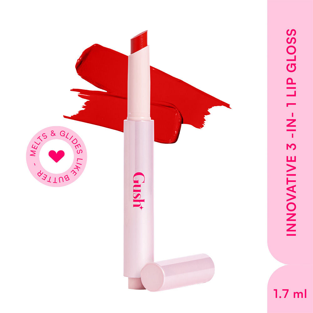 Hybrid Gloss Butter Balm High Shine & Hydrating - Blood Orange