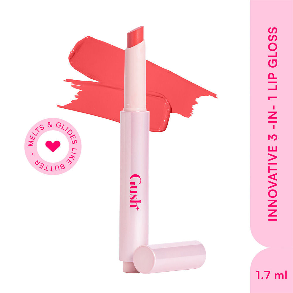 Hybrid Gloss Butter Balm High Shine & Hydrating - Creamy Baby Pink