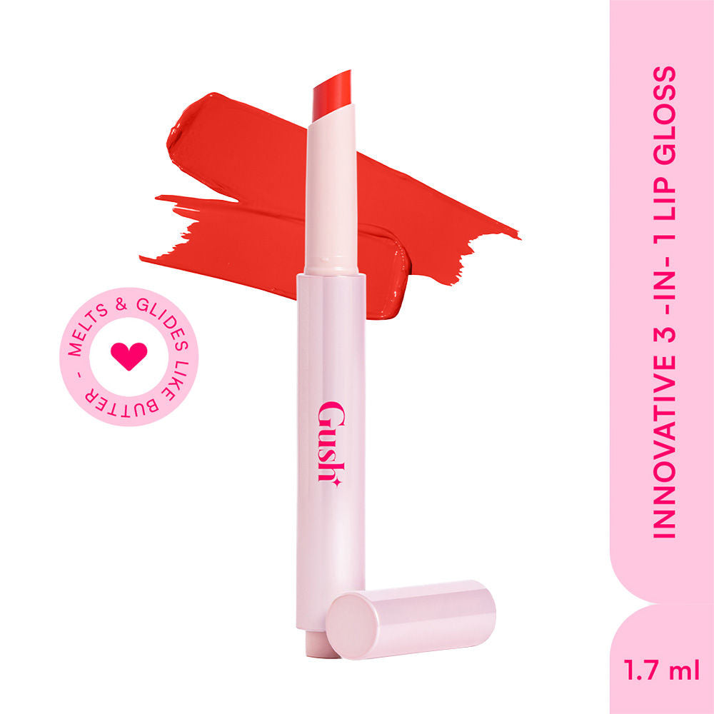 Hybrid Gloss Butter Balm High Shine & Hydrating - Sheer Orange