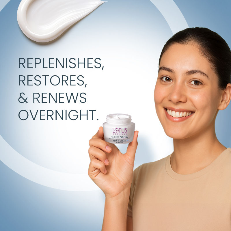 Whiteglow Skin Whitening & Brightening Nourishing Night Face Cream With Niacinamide