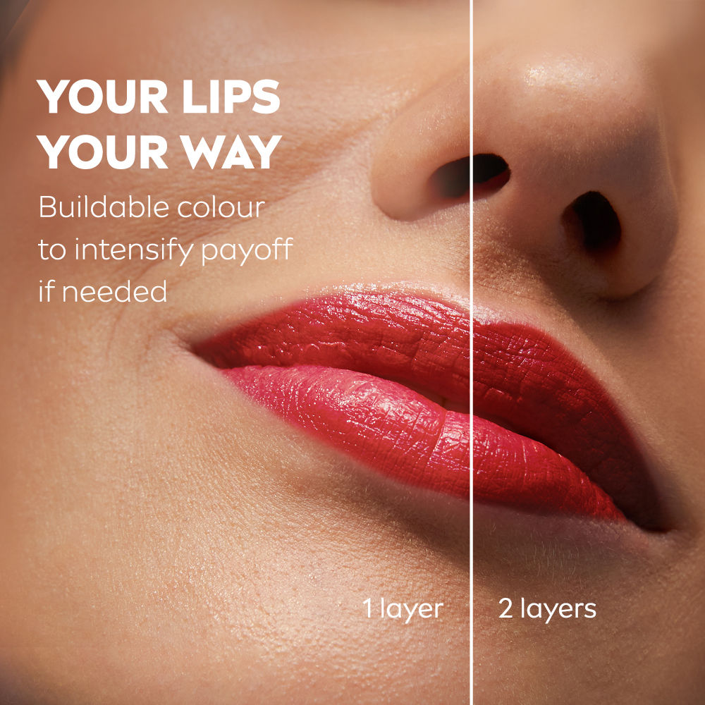 Lip Caring Beauty Red Lip Balm With SPF 30