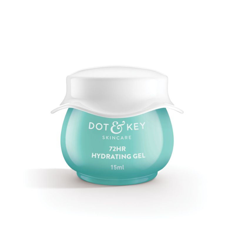 72HR Hydrating Gel Moisturizer + Probiotics, 5 Ceramides & Hyaluronic, Oil-Free Water Gel