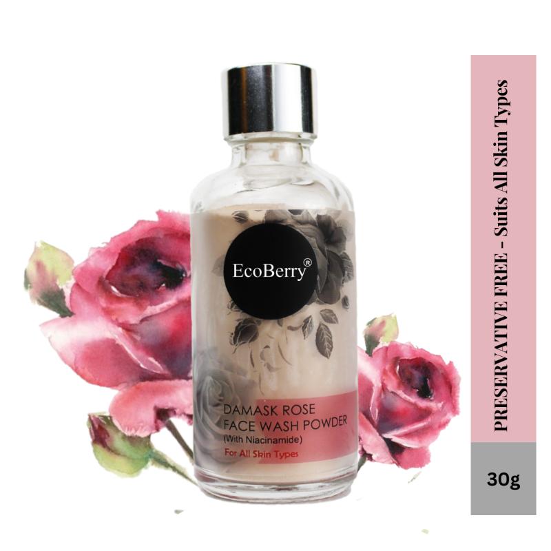 Damask Rose Face Wash Powder