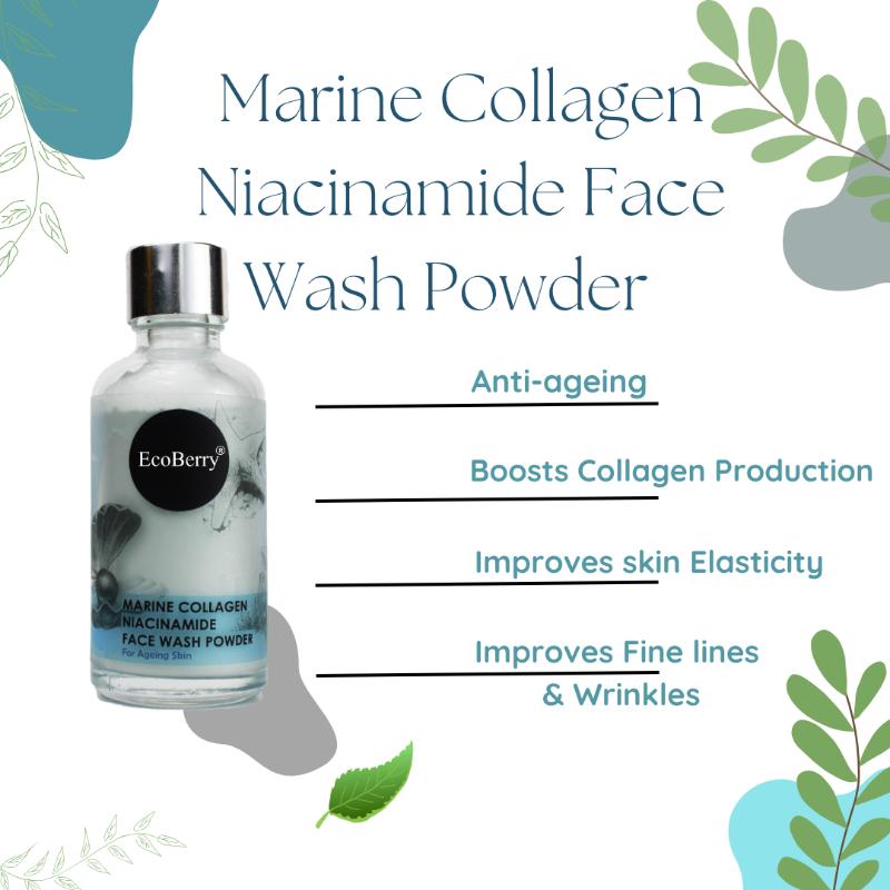Marine Collagen Face Wash Powder