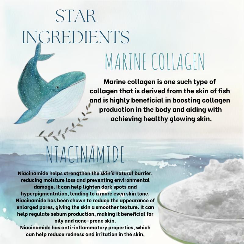 Marine Collagen Face Wash Powder