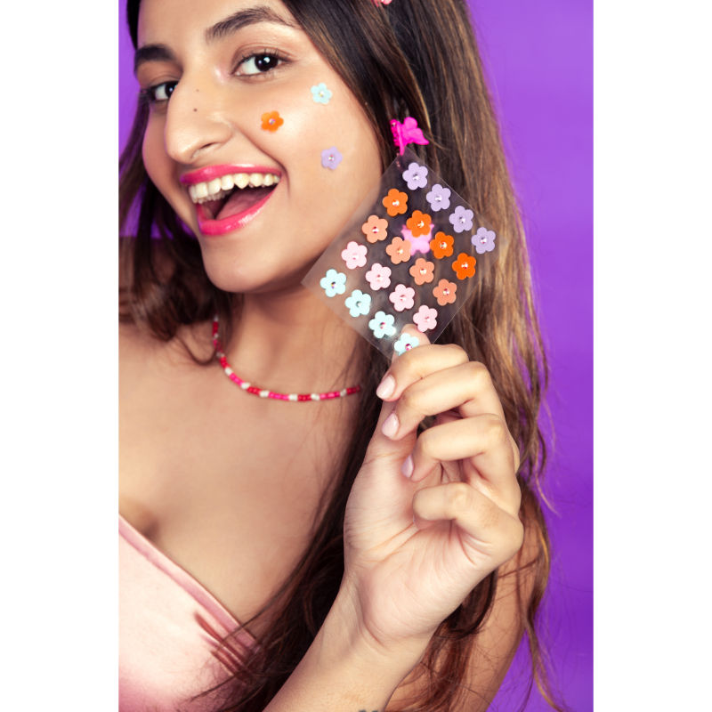 Dart It Pimple Patches Work in 6-8 Hrs For Acne, Zits And Blemishes - Petal Powder