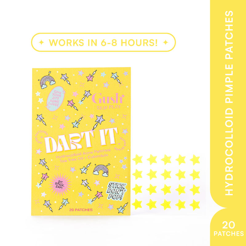 Dart It Pimple Patches Work in 6-8 Hrs For Acne, Zits And Blemishes - Super Star