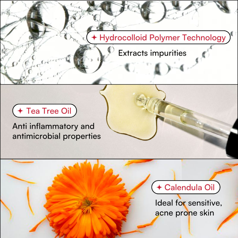 Dart It Pimple Patches Work in 6-8 Hrs For Acne, Zits And Blemishes - Purple Heart