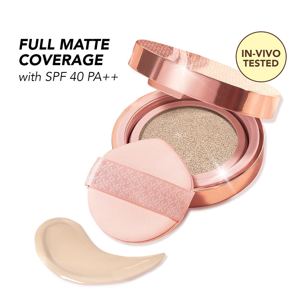 Full Coverage Cloud Cushion Foundation with in-vivo tested SPF 40 PA ++ - 105Y Light