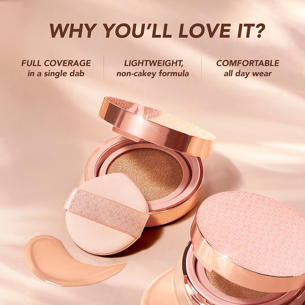 Full Coverage Cloud Cushion Foundation with in-vivo tested SPF 40 PA ++