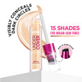 Nykaa Undercover Multi-Use Full Coverage Concealer-Hyaluronic Acid & Niacinamide