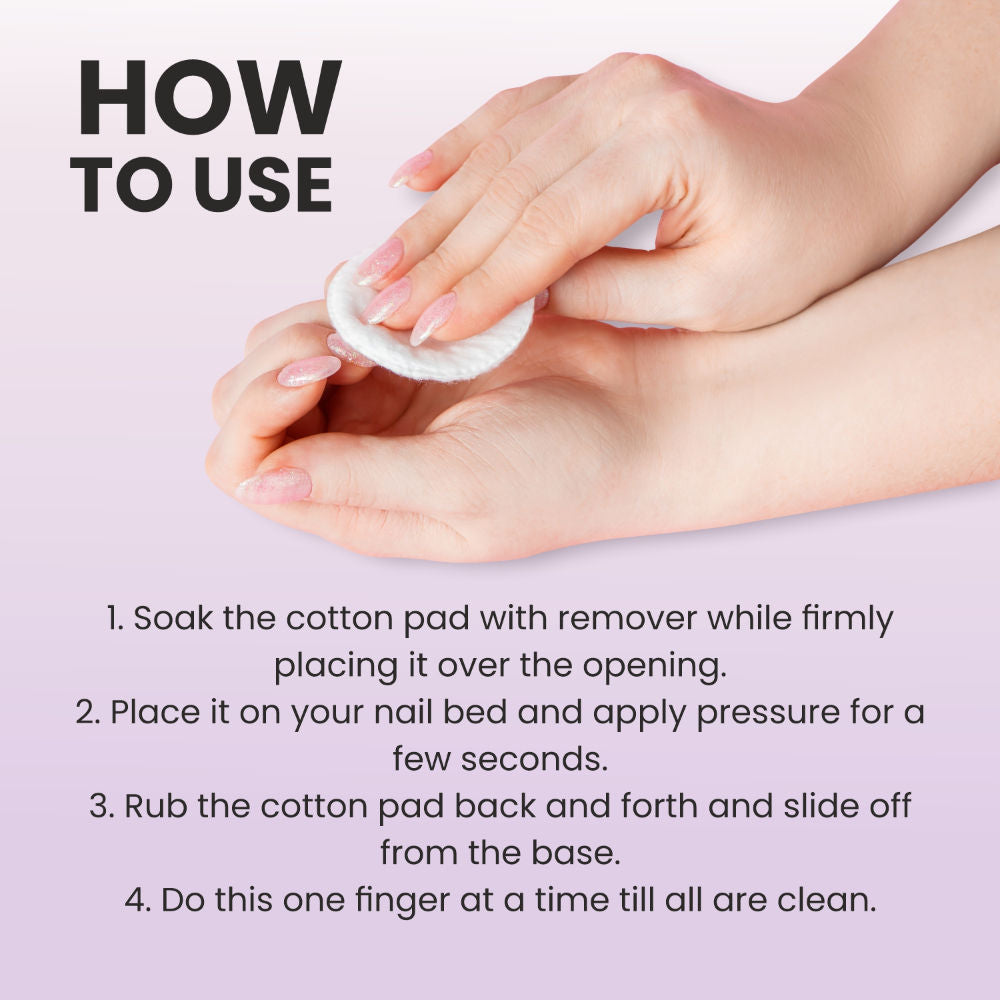 Nail Enamel Remover - 02 Voilet