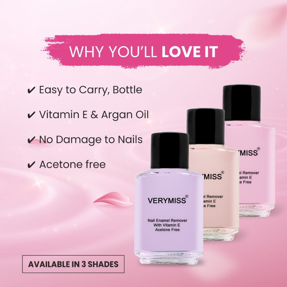 Nail Enamel Remover - 02 Voilet