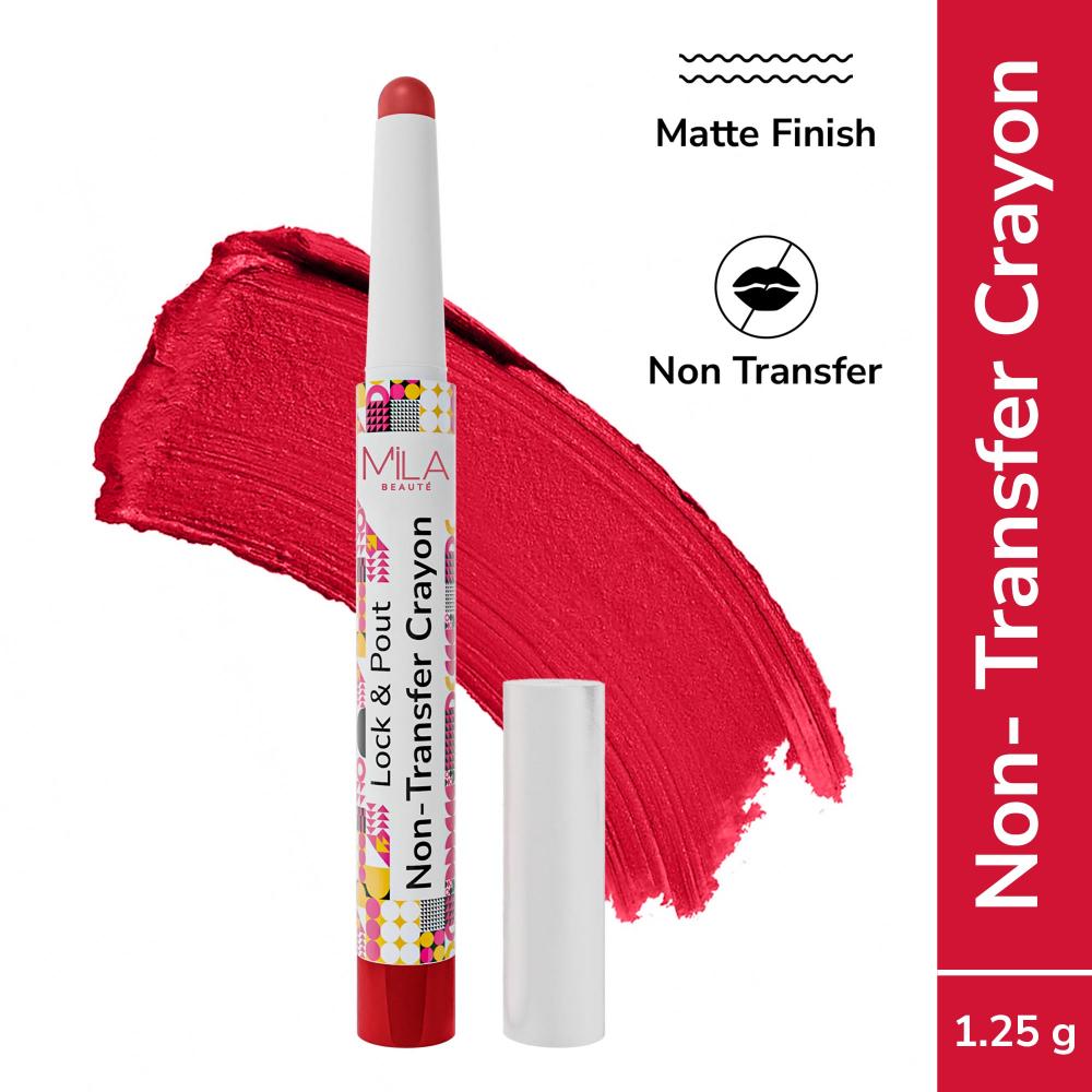 Lock & Pout Transfer - Proof Matte Crayon With Ceramides & Shea Butter - Moody