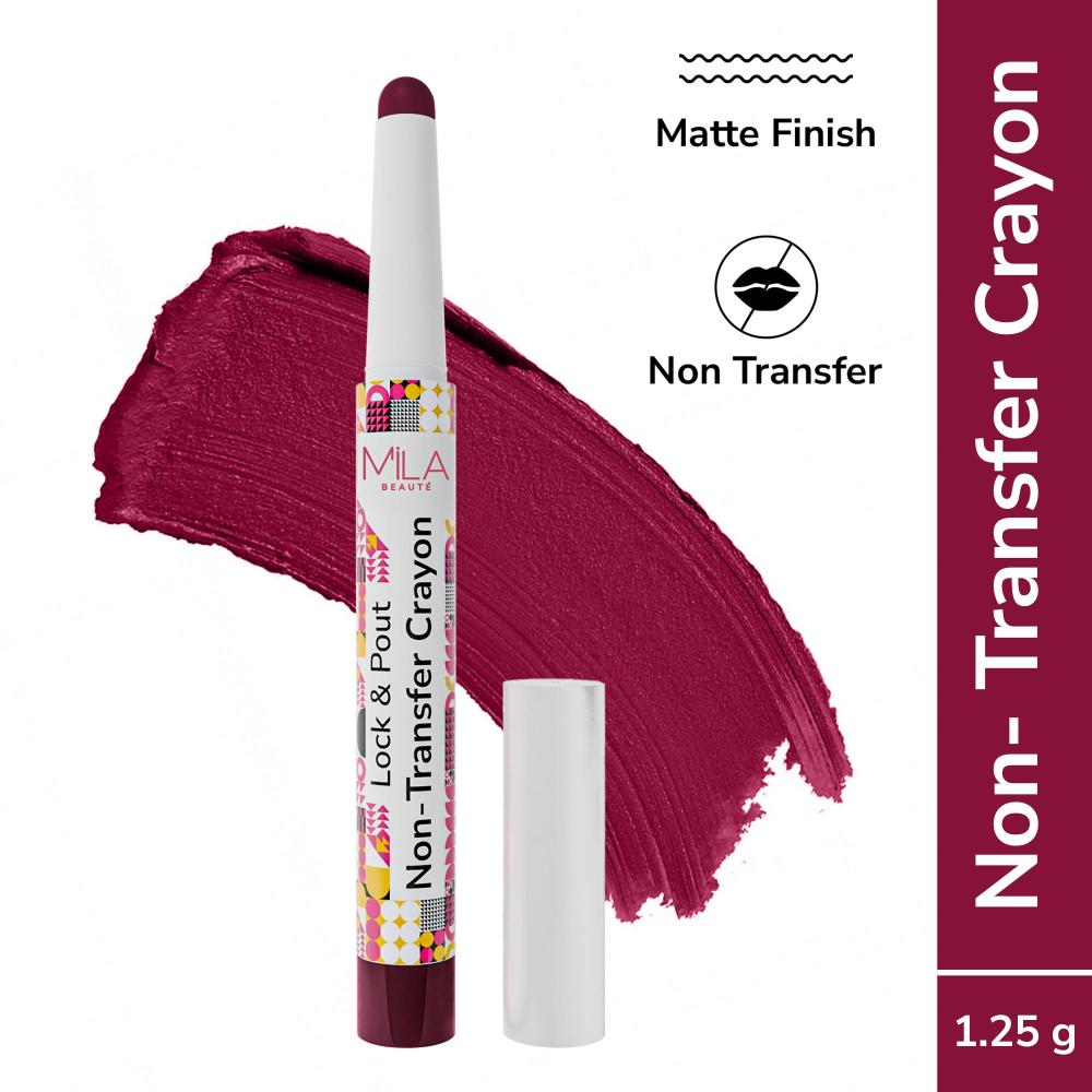 Lock & Pout Transfer - Proof Matte Crayon With Ceramides & Shea Butter - All Eyes