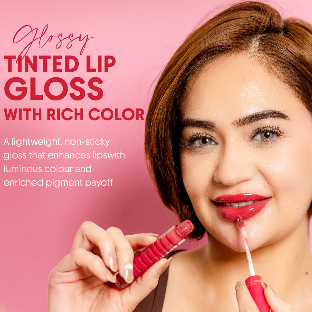 High Shine Nourishing Tinted Lip Gloss with SPF 20 - Luxe