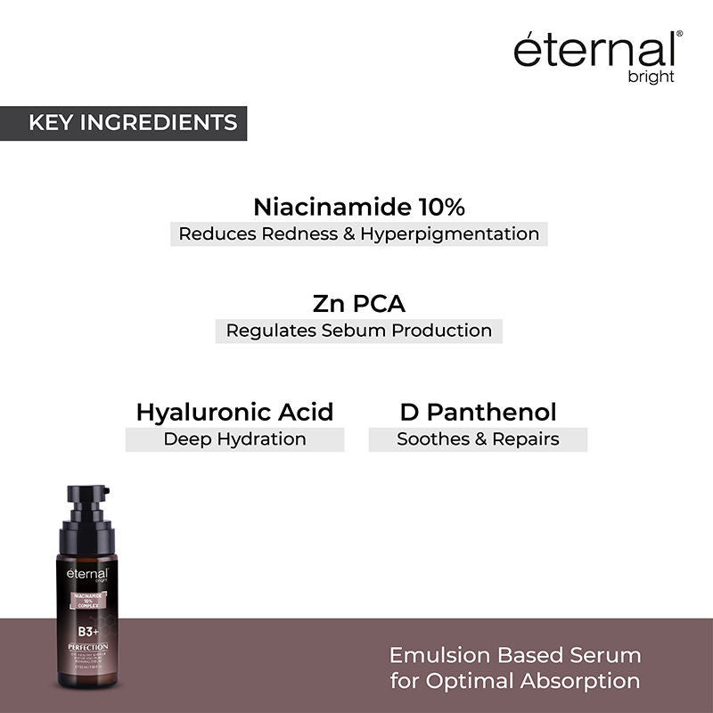10% Niacinamide Serum For Acne Marks, Blemishes & Oil Control