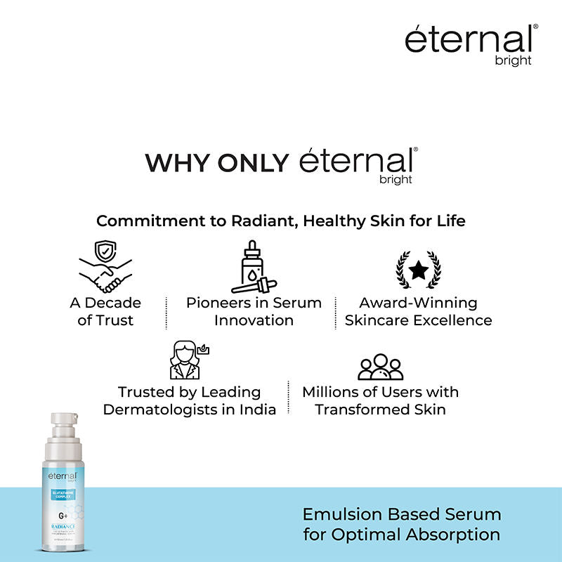 Glutathione Serum For Skin Brightening & Antioxidant Glow