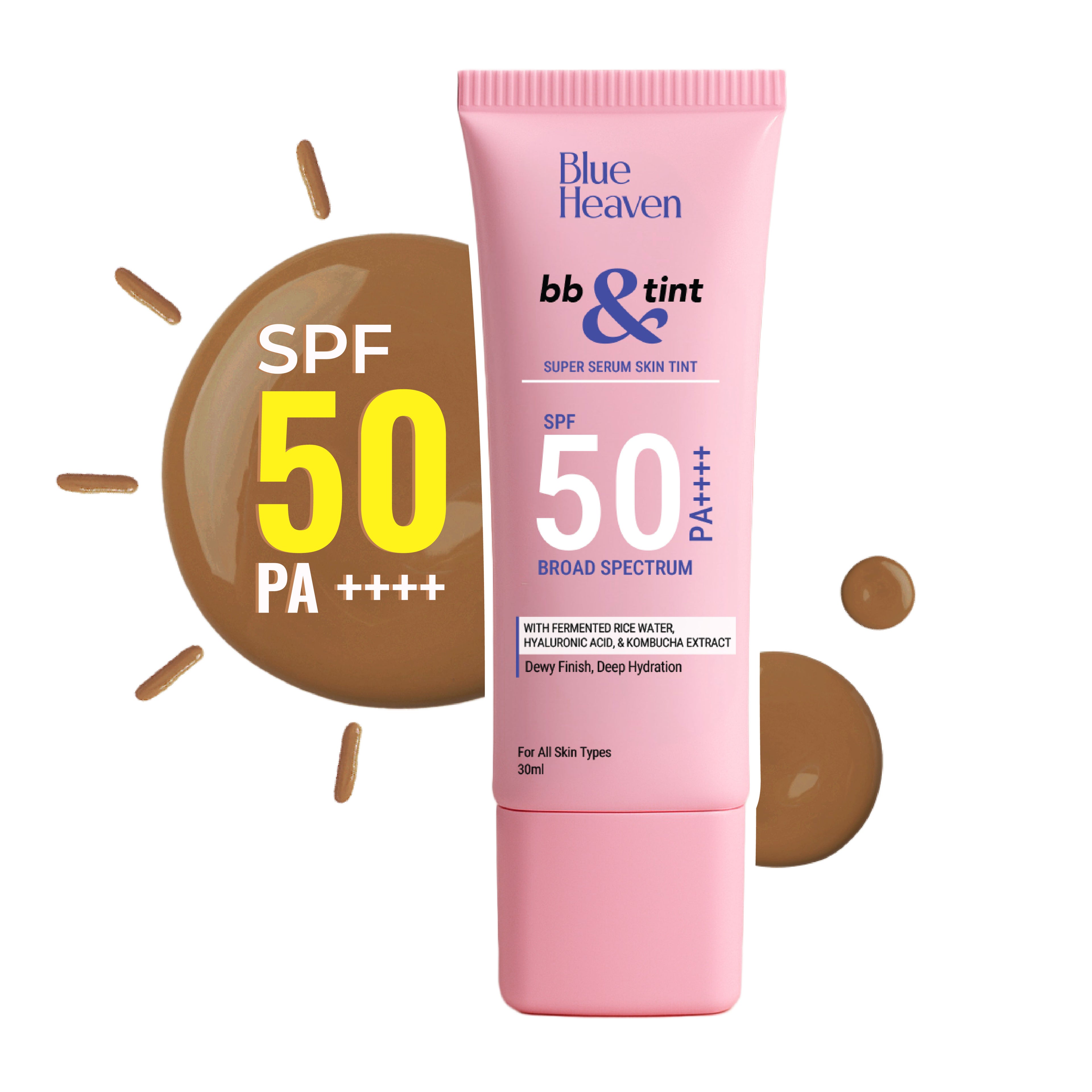 BB & Tint BB Cream 4 In 1 Lightweight Foundation - Deep Tan